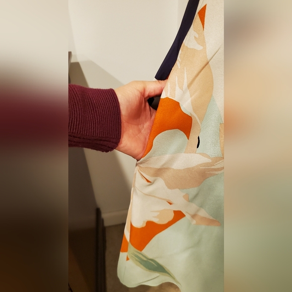 MAEVE BY ANTHROPOLOGIE WOMEN'S GREEN, SLEEVELESS, HALTER NECK, SIZE XS. - Picture 4 of 8